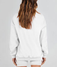 Women's Slit Mock Neck Oversized Sweatshirt (Buy 2 Free Shipping) - Image 14