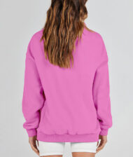 Women's Slit Mock Neck Oversized Sweatshirt (Buy 2 Free Shipping) - Image 11