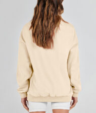 Women's Slit Mock Neck Oversized Sweatshirt (Buy 2 Free Shipping) - Image 8