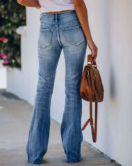 High-rise Stretch Flared Jeans - Image 4