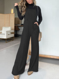 Women's Denim Wide Leg Overalls Jumpsuits (Buy 2 Free Shipping) - Image 6