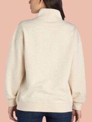 Mock Neck Henley Pullover Sweatshirt (Buy 2 Free Shipping) - Image 2