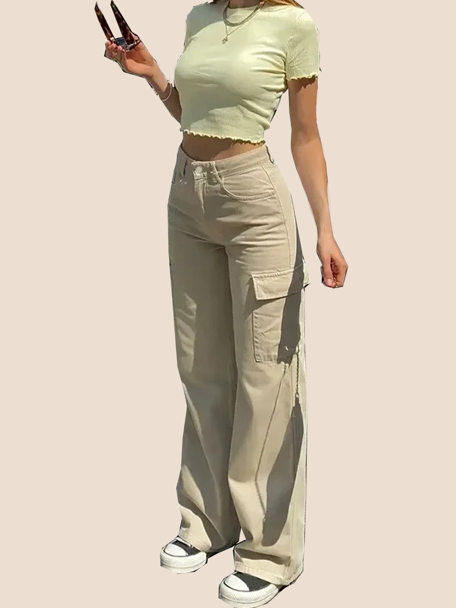 12-95 Adjustable Straight Fit Cargo Pants (Buy 2 Free Shipping) - Image 1