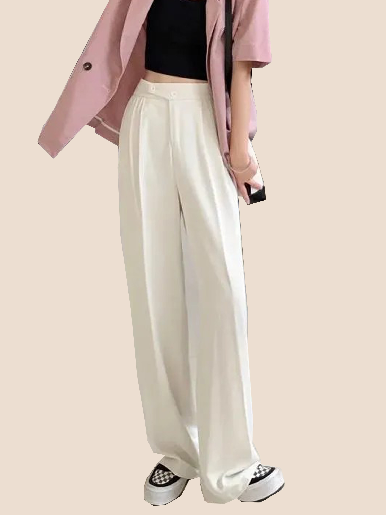 16-28 Woman's Casual Full-Length Loose Pants (Buy 3 Free Shipping) - Image 1