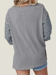 Women's Cute Color Block Long Sleeve Casual Top (Buy 2 Free Shipping) - Image 7