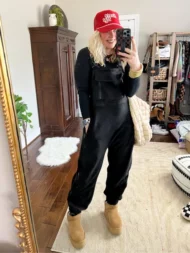 Women's Fleece Warm Overalls Loose Casual Jumpsuits (Buy 2 Free Shipping) - Image 12