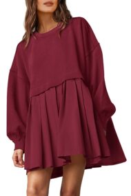 New Women's Oversized Sweatshirt Dress (Buy 2 Free Shipping) - Image 8