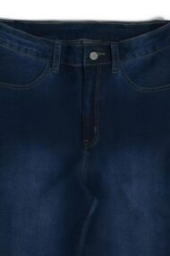 Elastic High Rise Skinny Jeans - Image 16