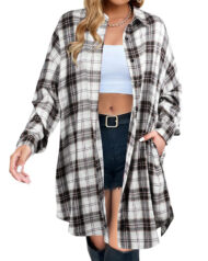 Women's Button Down Plaid Flannel Shirts (Buy 2 Free Shipping) - Image 7