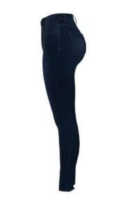 Elastic High Rise Skinny Jeans - Image 14