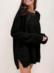 Women's Oversized Waffle Knit Top (Buy 2 Free Shipping) - Image 11