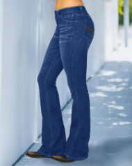 Women's Mid Waist Retro Bootcut Pants (Buy 2 Free Shipping) - Image 17