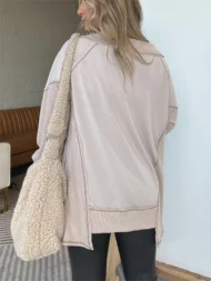 Women's V-Neck Loose Long Sleeve Top (Buy 2 Free Shipping) - Image 4
