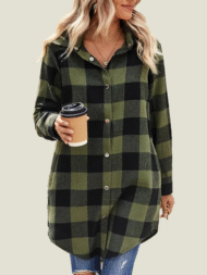 Women's Flannel Plaid Button Down Shirts (Buy 2 Free Shipping)