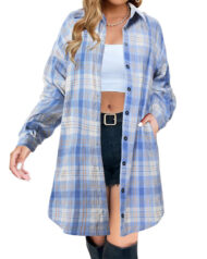 Women's Button Down Plaid Flannel Shirts (Buy 2 Free Shipping) - Image 14