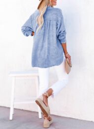 Women's Casual V-Neck Gauze Blouse (Buy 2 Free Shipping) - Image 3
