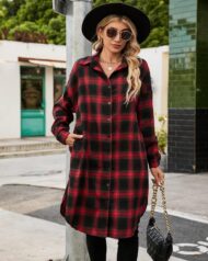 Women's Button Down Plaid Flannel Shirts (Buy 2 Free Shipping) - Image 9