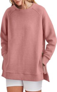 Women's Side Zipper Oversized Sweatshirt (Buy 2 Free Shipping) - Image 13