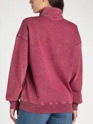 Mock Neck Henley Pullover Sweatshirt (Buy 2 Free Shipping) - Image 4