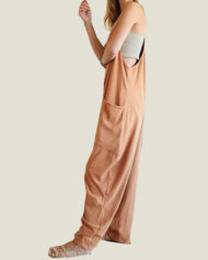 New Wide Leg Jumpsuit with Pockets (Buy 2 Free Shipping) - Image 2