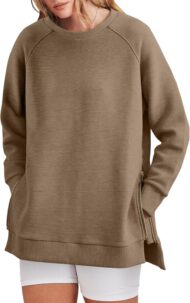 Women's Side Zipper Oversized Sweatshirt (Buy 2 Free Shipping) - Image 7