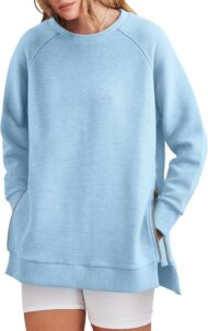 Women's Side Zipper Oversized Sweatshirt (Buy 2 Free Shipping) - Image 9
