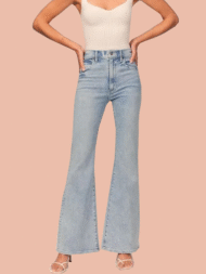 Women's Ultra High Rise Stretch Flare Jeans (Buy 2 Free Shipping) - Image 2