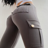 Women's Pocket Sexy Stretch Leggings Fitness Track Pants - Image 11