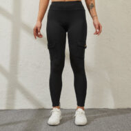 Women's Pocket Sexy Stretch Leggings Fitness Track Pants - Image 6
