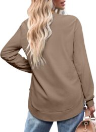 Women's High Low Curved Hem Tops (Buy 2 Free Shipping) - Image 3