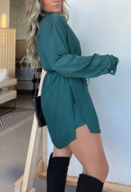 Satin Covered Nights Romper Dress Set (Buy 2 Free Shipping) - Image 9