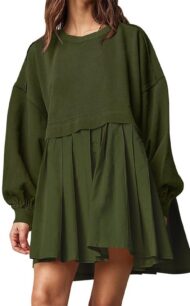 New Women's Oversized Sweatshirt Dress (Buy 2 Free Shipping) - Image 10