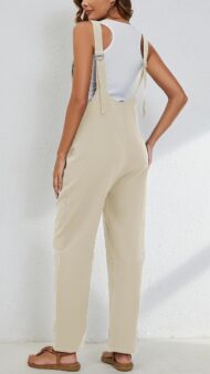 Women's Adjustable Straps Button Up Jumpsuit (Buy 2 Free Shipping) - Image 11
