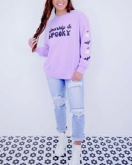 Women's Sparkly & Spooky Sequin Sweatshirt (Buy 2 Free Shipping) - Image 3