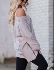 Women's V-Neck Loose Long Sleeve Top (Buy 2 Free Shipping) - Image 8
