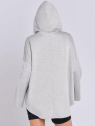 Women's Quarter Zip Oversized Tunic Hoodie (Buy 2 Free Shipping) - Image 5