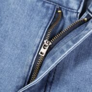 High Waist Loose Wide Leg Mopping Jeans - Image 7