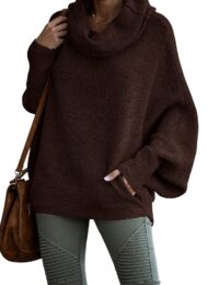 Women's Cowl Neck Pullover Sweaters with Pockets (Buy 2 Free Shipping) - Image 7