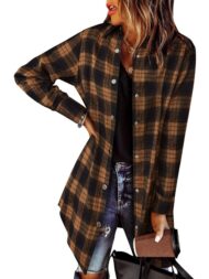 Women's Flannel Plaid Button Down Shirts (Buy 2 Free Shipping) - Image 14