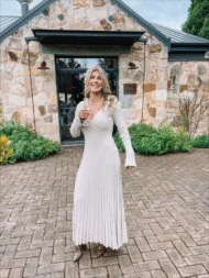 Fall New Sleeved Knit Midi Dress (Buy 2 Free Shipping) - Image 3