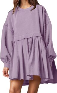 New Women's Oversized Sweatshirt Dress (Buy 2 Free Shipping) - Image 9