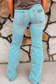 Classic Low Waist Flare Jeans - Image 3