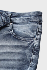 90s Vintage Embroidery Pocket Low Waist Jeans - Image 8
