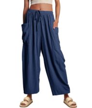 Women‘s Casual Linen Blend Palazzo Pants (Buy 2 Free Shipping) - Image 7