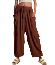 Women‘s Casual Linen Blend Palazzo Pants (Buy 2 Free Shipping) - Image 8