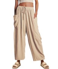 Women‘s Casual Linen Blend Palazzo Pants (Buy 2 Free Shipping) - Image 9